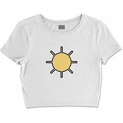 Bona Basics , Digital tryckt basic t-shirt för damer,% 100 bomull, vit, ledig, damtoppar, storlek: XL, Vit, XL Kort Bona Basics , Digital tryckt basic t-shirt för damer,% 100 bomull, vit, ledig, damtoppar, storlek: XL, Vit, XL Kort