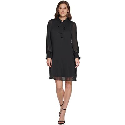 DKNY Dam Dd3f7489-blk-10 klänning, svart, 14, Svart, 40 SE DKNY Dam Dd3f7489-blk-10 klänning, svart, 14, Svart, 40 SE