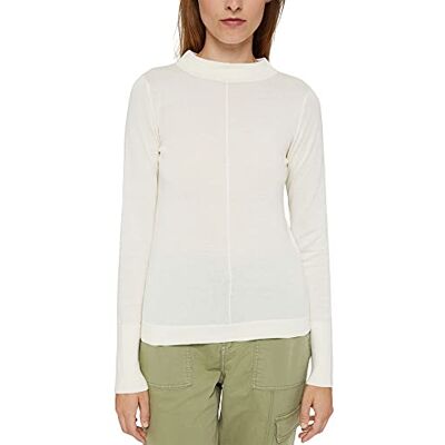 ESPRIT Tröja med ståkrage, 100% pima bomull ESPRIT Tröja med ståkrage, 100% pima bomull