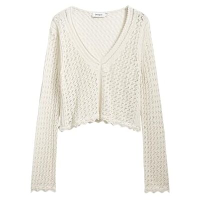 Desigual JERS_FLAM, 1001 Raw, S, Vit, S Desigual JERS_FLAM, 1001 Raw, S, Vit, S