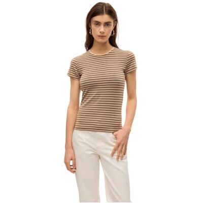 Vero moda aware Vmines Fiona Ss O-Neck Top VMA Noos, Utter, L Vero moda aware Vmines Fiona Ss O-Neck Top VMA Noos, Utter, L