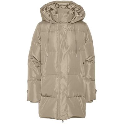 VERO MODA Damjacka, VMLEONIELEA dunjacka, doeskin, M VERO MODA Damjacka, VMLEONIELEA dunjacka, doeskin, M