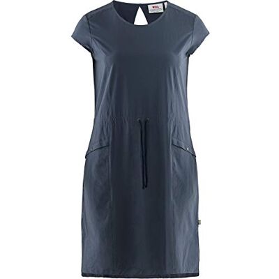 Fjällräven Dam High Coast Lite Dress W klänning, marinblå, XL Fjällräven Dam High Coast Lite Dress W klänning, marinblå, XL