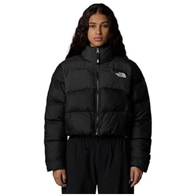 THE NORTH FACE Cropped Saikuru Jacka för kvinnor, Tnf Black/Asphalt Grey, XXL THE NORTH FACE Cropped Saikuru Jacka för kvinnor, Tnf Black/Asphalt Grey, XXL