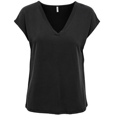 ONLY Damtopp ONLFREE Life – Regular Fit XS S M L XL XXL svart vit grön, svart, L ONLY Damtopp ONLFREE Life – Regular Fit XS S M L XL XXL svart vit grön, svart, L