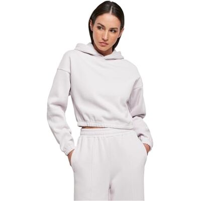 Urban Classics dam Ladies Short Oversized Sweat Hoody Tröja med huva Urban Classics dam Ladies Short Oversized Sweat Hoody Tröja med huva