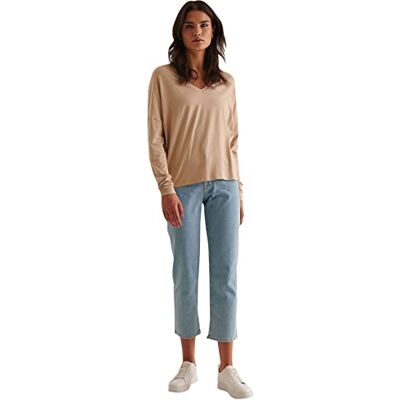 NA-KD dam Jeans Hög Midja Rak Denim NA-KD dam Jeans Hög Midja Rak Denim