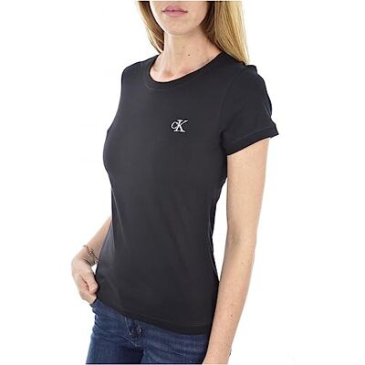 Calvin Jeans S/S stickade toppar, Ck svart, XXL Calvin Jeans S/S stickade toppar, Ck svart, XXL