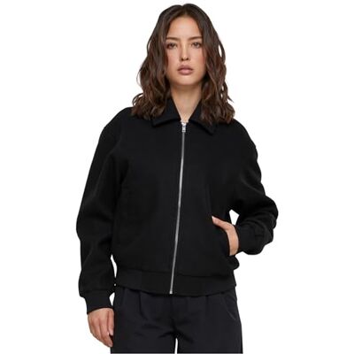 Urban Classics boxy jacka för kvinnor, Svart, 4XL Urban Classics boxy jacka för kvinnor, Svart, 4XL