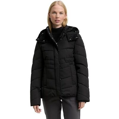 TOM TAILOR dam 1047527 jacka, 14482-djup svart, XXL, 14482 – djup svart, XXL TOM TAILOR dam 1047527 jacka, 14482-djup svart, XXL, 14482 – djup svart, XXL