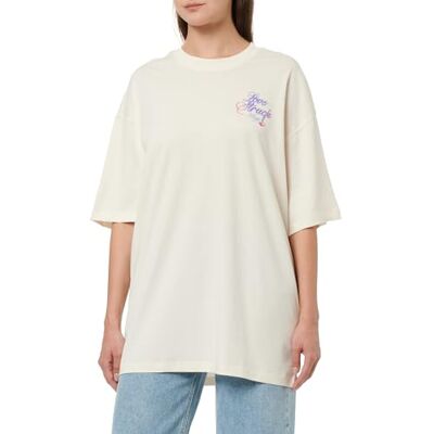HUGO Oversize_te_B_5, Öppen vit 110, S HUGO Oversize_te_B_5, Öppen vit 110, S