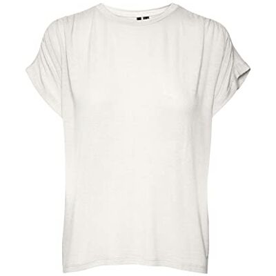 VERO MODA Dam VMALMA SL Wide JRS topp, snövit, M, Snövit, M VERO MODA Dam VMALMA SL Wide JRS topp, snövit, M, Snövit, M