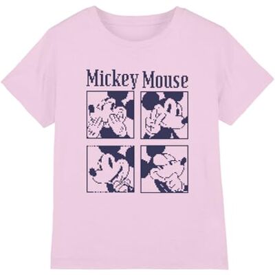 Mickey Mouse mandarin creative ltd Musse Pigg pixlade flickor t-shirt, rosa, 12-13 år, Rosa, 12-13 År Mickey Mouse mandarin creative ltd Musse Pigg pixlade flickor t-shirt, rosa, 12-13 år, Rosa, 12-13 År