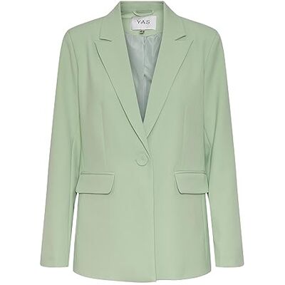 YAS Y.A.S likka Ls Blazer S. Noos, Quiet Green, S YAS Y.A.S likka Ls Blazer S. Noos, Quiet Green, S