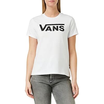 Vans Flygande V Crew T-shirt, dam, Vit (vitvit), XXS Vans Flygande V Crew T-shirt, dam, Vit (vitvit), XXS