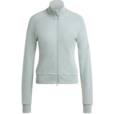 adidas Kobiety SOFT LUX SLIM TRACK TOP, Wonder Sage, S adidas Kobiety SOFT LUX SLIM TRACK TOP, Wonder Sage, S