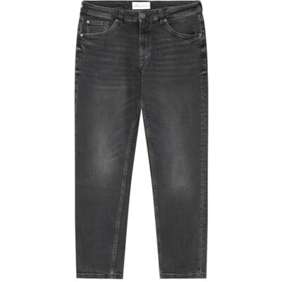 Springfield Jeans med raka svarta tvättade män, Mörkgrå, 36 Springfield Jeans med raka svarta tvättade män, Mörkgrå, 36