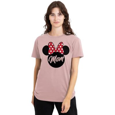 Minnie Mimmi Pigg mors dag mamma i öron dam t-shirt, rosa, XX-Large, Rosa, XXL Minnie Mimmi Pigg mors dag mamma i öron dam t-shirt, rosa, XX-Large, Rosa, XXL