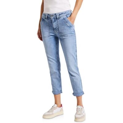 Street One dam Cargo jeans i lös passform 3716901 Street One dam Cargo jeans i lös passform 3716901
