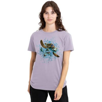 Finding Nemo Hitta Nemo Crush Ride The Wave dam T-shirt, lavendel, stor, Lavendel, L Finding Nemo Hitta Nemo Crush Ride The Wave dam T-shirt, lavendel, stor, Lavendel, L