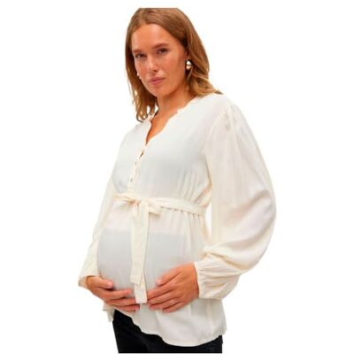 MAMALICIOUS MLMERCY LIA L/S WO TOP 2F NOOS, Björk, L MAMALICIOUS MLMERCY LIA L/S WO TOP 2F NOOS, Björk, L