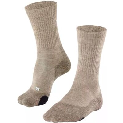 FALKE dam Vandringsstrumpor TK2 Explore Wool W So ull funktionsmaterial tjock anti-blåsor 1 par, Beige Natural 4200, 35-36 FALKE dam Vandringsstrumpor TK2 Explore Wool W So ull funktionsmaterial tjock anti-blåsor 1 par, Beige Natural 4200, 35-36