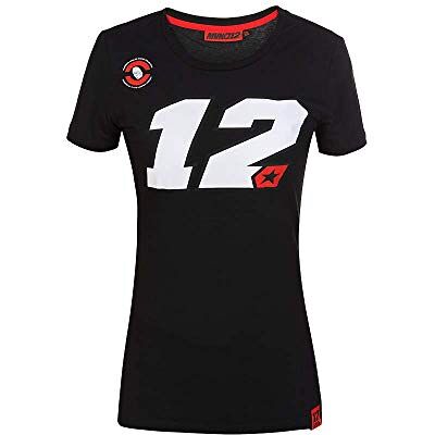 TOP RACERS top riders official collections Vr46 Maverick Vinales, t-shirt för kvinnor, svart, S TOP RACERS top riders official collections Vr46 Maverick Vinales, t-shirt för kvinnor, svart, S