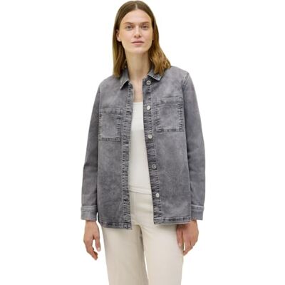 Cecil dam 2115466 denim övertröja, mellangrå random tvätt, S, Mid Grey Random Wash, S Cecil dam 2115466 denim övertröja, mellangrå random tvätt, S, Mid Grey Random Wash, S
