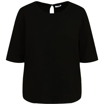 Seidensticker Sidenklistermärken damer mode blus, svart, 40 Seidensticker Sidenklistermärken damer mode blus, svart, 40