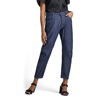 G-STAR RAW G-STAR dam Arc 3D Boyfriend Jeans, Blå (Raw Denim C665-001), 23W / 32L G-STAR RAW G-STAR dam Arc 3D Boyfriend Jeans, Blå (Raw Denim C665-001), 23W / 32L