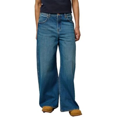 Wrangler damjeans Low Rise Big Baggy, lös passform, löst ben, Ace, 26W / 30L Wrangler damjeans Low Rise Big Baggy, lös passform, löst ben, Ace, 26W / 30L