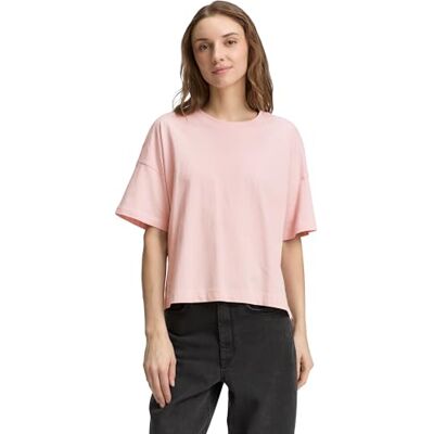 TOM TAILOR Denim T-shirt för kvinnor, 34022 – mjuk silverrosa, M TOM TAILOR Denim T-shirt för kvinnor, 34022 – mjuk silverrosa, M