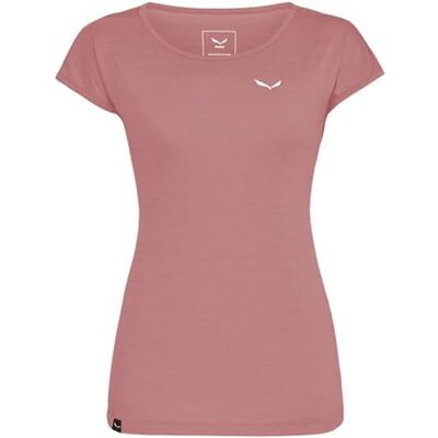 Salewa Puez Melange Dry T-shirt W, Desert Pink Melange 2XL Salewa Puez Melange Dry T-shirt W, Desert Pink Melange 2XL