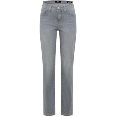 Brax Style Carola fem-fickjeans i premium denim, 08 Used Light Grey, 31W / 30L Brax Style Carola fem-fickjeans i premium denim, 08 Used Light Grey, 31W / 30L