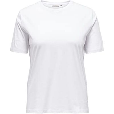 ONLY Car S/S Tee Jrs Np t-shirt för kvinnor, Vit, L ONLY Car S/S Tee Jrs Np t-shirt för kvinnor, Vit, L