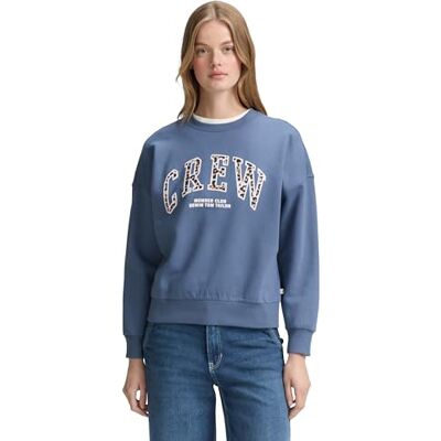 TOM TAILOR Denim damtröja, 28969 – Dusty Denim Blue, XXL TOM TAILOR Denim damtröja, 28969 – Dusty Denim Blue, XXL