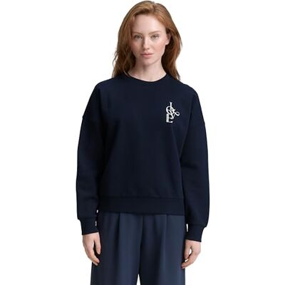 TOM TAILOR Denim damtröja, 10668 – himmelskaptensblå, XXL TOM TAILOR Denim damtröja, 10668 – himmelskaptensblå, XXL