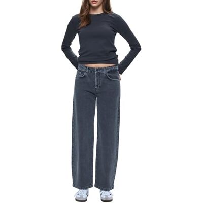LTB Jeans Larrie B damjeans i blå hög midja tillverkade av bomullsblandning, storlek 24, 32, blå, 24W / 32L LTB Jeans Larrie B damjeans i blå hög midja tillverkade av bomullsblandning, storlek 24, 32, blå, 24W / 32L
