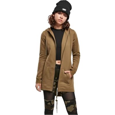 Urban Classics Damsweatshirt, jacka, sweatshirtparkas, huvtröja med dragkedja, finns i över 10 färger, storlek XS till 5XL, Sommaroliv, XS Urban Classics Damsweatshirt, jacka, sweatshirtparkas, huvtröja med dragkedja, finns i över 10 färger, storlek XS till 5XL, Sommaroliv, XS
