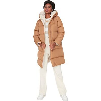 Trendyol vinterjacka – kaki – puffer, Brun, M Trendyol vinterjacka – kaki – puffer, Brun, M