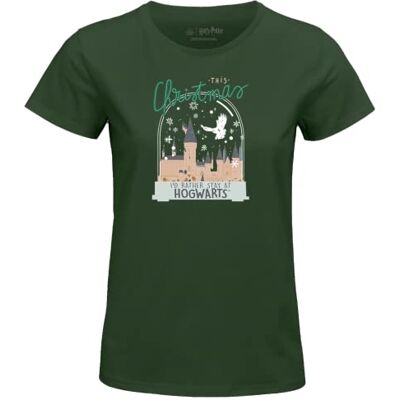 Harry Potter T-shirt dam, Färg: grön, S Harry Potter T-shirt dam, Färg: grön, S