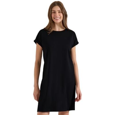 Cecil Jersey T-shirt klänning svart L Cecil Jersey T-shirt klänning svart L