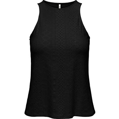 ONLY Onlsandra S/L JRS Top, svart, 3XL ONLY Onlsandra S/L JRS Top, svart, 3XL