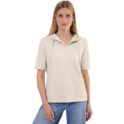 Cecil dam tröja, Pärla beige Mel., M Cecil dam tröja, Pärla beige Mel., M