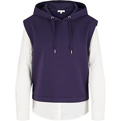 TOM TAILOR Damer Sweatshirt 1035335, 11331 Atlantic Ocean Blue, L TOM TAILOR Damer Sweatshirt 1035335, 11331 Atlantic Ocean Blue, L