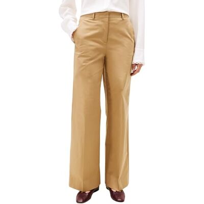 Tommy Hilfiger dam bomull vida ben byxa WW0WW49471 andra byxor, beige (drivved brungrå), 44, Beige (drivved taupe), 44W Tommy Hilfiger dam bomull vida ben byxa WW0WW49471 andra byxor, beige (drivved brungrå), 44, Beige (drivved taupe), 44W