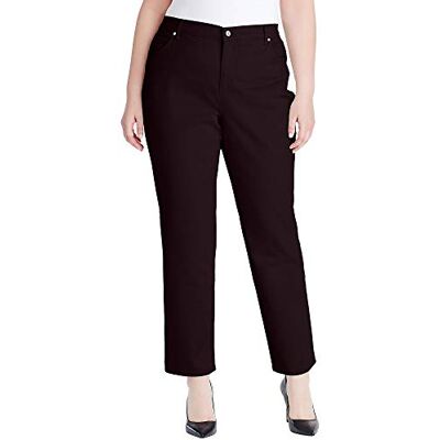 Gloria Vanderbilt Kvinnors klassiska avsmalnande Amanda-jeans, Kaffekroast-ds, 36-kort Gloria Vanderbilt Kvinnors klassiska avsmalnande Amanda-jeans, Kaffekroast-ds, 36-kort