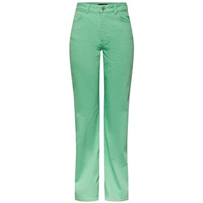PIECES PCHOLLY HW Wide Jeans Colour NOOS BC, Absinthe Green, 29W x 30L PIECES PCHOLLY HW Wide Jeans Colour NOOS BC, Absinthe Green, 29W x 30L