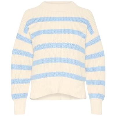 Part Two RetaPW dam avslappnad passform långärmad pullover, Mjuk Chambray-rand, M Part Two RetaPW dam avslappnad passform långärmad pullover, Mjuk Chambray-rand, M