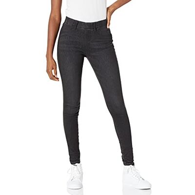 Amazon Essentials dam pull-on stickad jegging (finns i plusstorlek), tvättad grå, X-Large lång Amazon Essentials dam pull-on stickad jegging (finns i plusstorlek), tvättad grå, X-Large lång